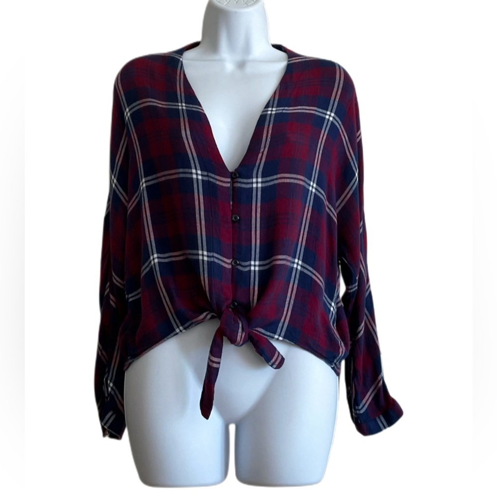 RAILS Plaid ‘Sloan’ Shirt _ Blue and Red _ Size Medium